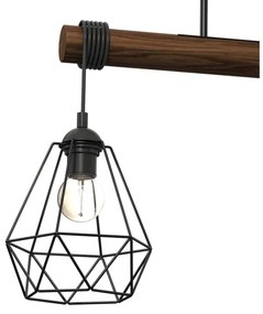 Prisadený luster ACERO 2xE27/60W/230V