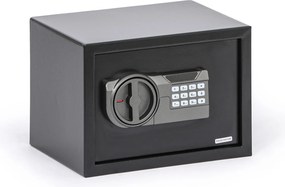 Nábytkový sejf s elektronickým zámkom a LCD displejom, 250 x 350 x 250 mm