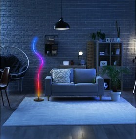 Grundig - RGB stmievateľná LED stojacia lampa LED/5W/5V + diaľkový ovládač