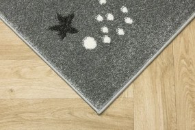 Detský koberec Lima C276A sivý
