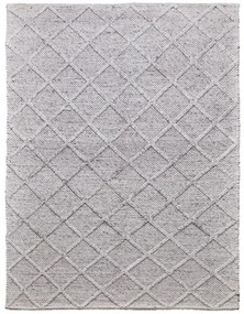 Diamond Carpets koberce Ručne viazaný kusový koberec Old Town DE 3210 Grey Mix - 80x150 cm