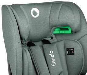 Lionelo - Autosedačka s otočnou základňou LAVENDER i-Size 76-150 cm pistáciovo zelená