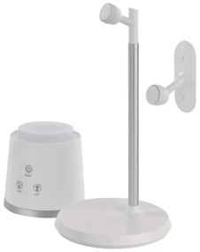 LED Stmievateľná nabíjacia stolná lampa 4v1 LED/6W/3,7V 3000K/4000K/6500K biela