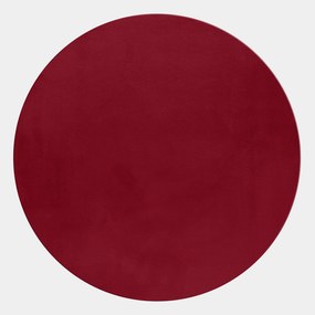 Ayyildiz Kusový koberec POUFFY 5100, Červená Rozmer koberca: 120 x 120 cm