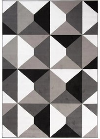 Kusový koberec PP Fino sivý 130x190cm