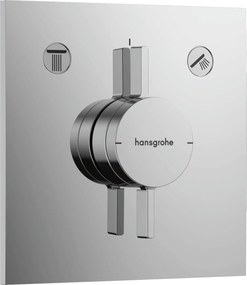 Vaňová batéria Hansgrohe DuoTurn E bez podomietkového telesa chróm 75417000