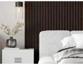 Mexen Lam-B, akustické stenové lamely 275 × 30 cm, HDF doska 4 mm, technická dyha, eben hnedý, S100-275307-3015-022