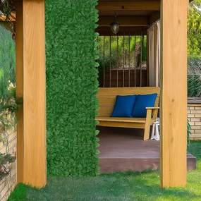 Umelý živý plot – zelené súkromie pre vášu záhradu, balkón či terasu 5 x 0,5 m