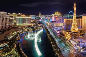 Plagát, Obraz - Las Vegas - Aerial View