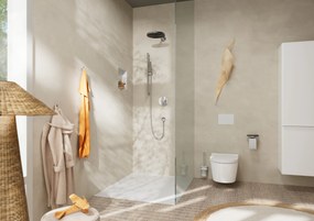 Hansgrohe Pulsify S, tyčová ručná sprcha 100 1jet EcoSmart, chrómová, HAN-24125000