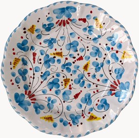 Ručne vyrobený plytký tanier Toscana