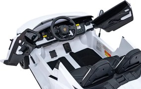 Elektrické autíčko Lamborghini Revuelto XL biele