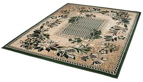 Kusový koberec PP Kvety zelený 160x220cm