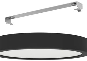 Eglo 900653 - LED kúpeľňové stropné svietidlo FUEVA LED/17W/230V čierne IP44