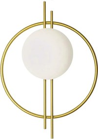 Toolight Toolight, LED nástenné svietidlo 50cm APP1436-W, zlatá, OSW-05052