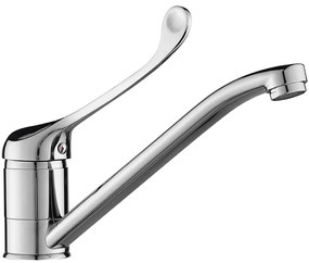 Kuchinox Madera, drezová batéria s lekárskou pákou, chrómová, LAV-BQM_06MD