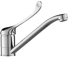Kuchinox Madera, drezová batéria s lekárskou pákou, chrómová, LAV-BQM_06MD