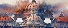 Obraz - Akshardham, Nové Dílií, India (120x50 cm)