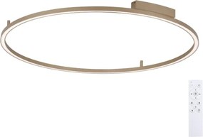 Brilagi - LED stmievateľné svietidlo PORTOFINO LED/85W/230V pr. 120 cm béžové + s diaľkovým ovládačom