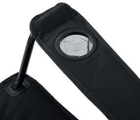 Kempingová židle FOTYN černo-šedá