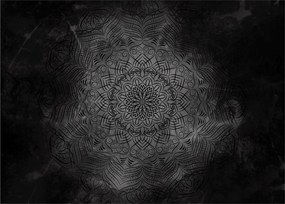 Sklenený obraz - Mystická mandala (70x50 cm)