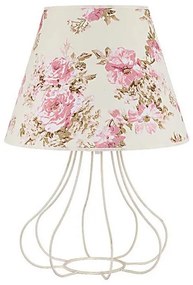 Duolla - Stolná lampa VIOLIN 1xE27/40W/230V pr. 35 cm ruža