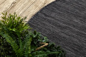 Koberec SIZAL SION A5165A čierny kruh