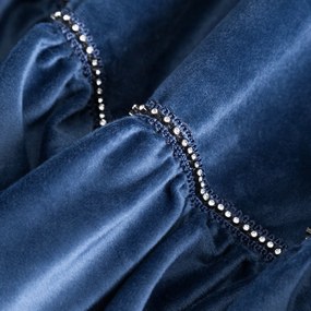 ZATEMŇOVACÍ ZÁVES NA PÁSKE CARLI 140X250 CM TMAVOMODRÁ