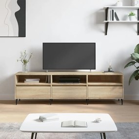 TV skrinka dub sonoma 150x30x44,5 cm, kompozitné drevo 831295