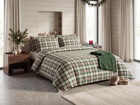 Bavlnené obliečky WINTER PLAID farebné hotelová kapsa Rozmer obliečky: 70 x 90 cm | 140 x 200 cm