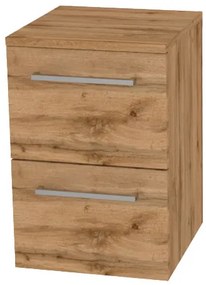 Mereo Bino, kúpeľňová skrinka spodná 50 cm, Multidecor, Dub Wotan, MER-CN694DWOT