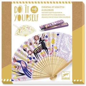 Djeco DIY Vyrob si sám: Vejár lesné kráľovstvo