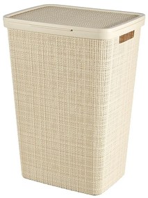 Kôš na bielizeň 58l 245976 krémová