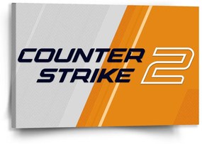 Sablio Obraz Counter Strike 2 Oranžová - 120x80 cm