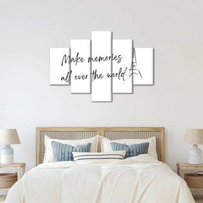 Obraz - Make memories (150x105 cm)