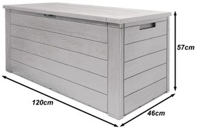 Plastový box JOLA DE100 280L  sivá