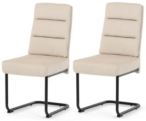 Súprava jedálenských stoličiek DCL-P3107 CRM2, 2ks