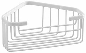 GEDY 2483-02 Smart rohová polica do sprchy, 20 x 8 x 15,1 cm, biela
