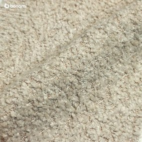 Béžová rozkladacia pohovka z textílie buklé 215 cm Patti – Bonami Selection