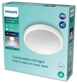 Philips - LED Kúpeľňové stropné svietidlo DORIS LED/17W/230V 4000K IP44