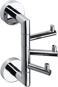 Bemeta Design OMEGA: Vešiak, s 3 háčikmi, otočný - 104206072