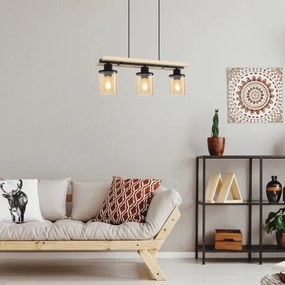 Rabalux 72083 - Luster na lanku NIYLAH 3xE27/25W/230V