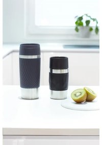 Tefal - Termohrnček 300 ml COMPACT MUG nerez/čierna