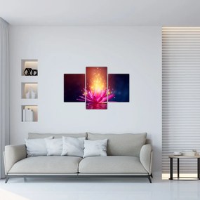 Obraz lekna na vode (90x60 cm)