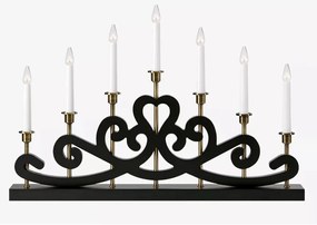 Čierna vianočná svetelná dekorácia Nightfall – Markslöjd