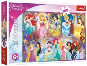 TREFL Portréty princezen 160 dielov