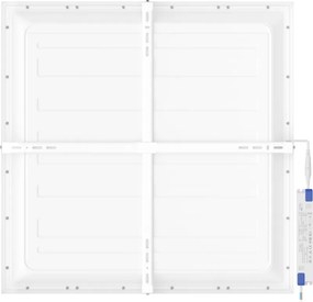 Mexen Brill-S, stropný LED panel 60×60 cm, 40 W, neutrálna biela 4000K, L205-060-060-4040-20