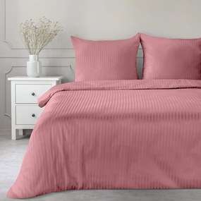 SATÉNOVÉ OBLIEČKY VERA 140X200 CM, 1 KS 70X80 CM PUDROVÉ