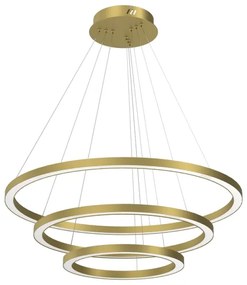 LED Luster na lanku GALAXIA LED/85W/230V zlatá