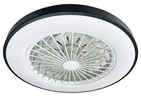 LED Stropné svietidlo s ventilátorom OPAL LED/48W/230V + diaľkové ovládanie